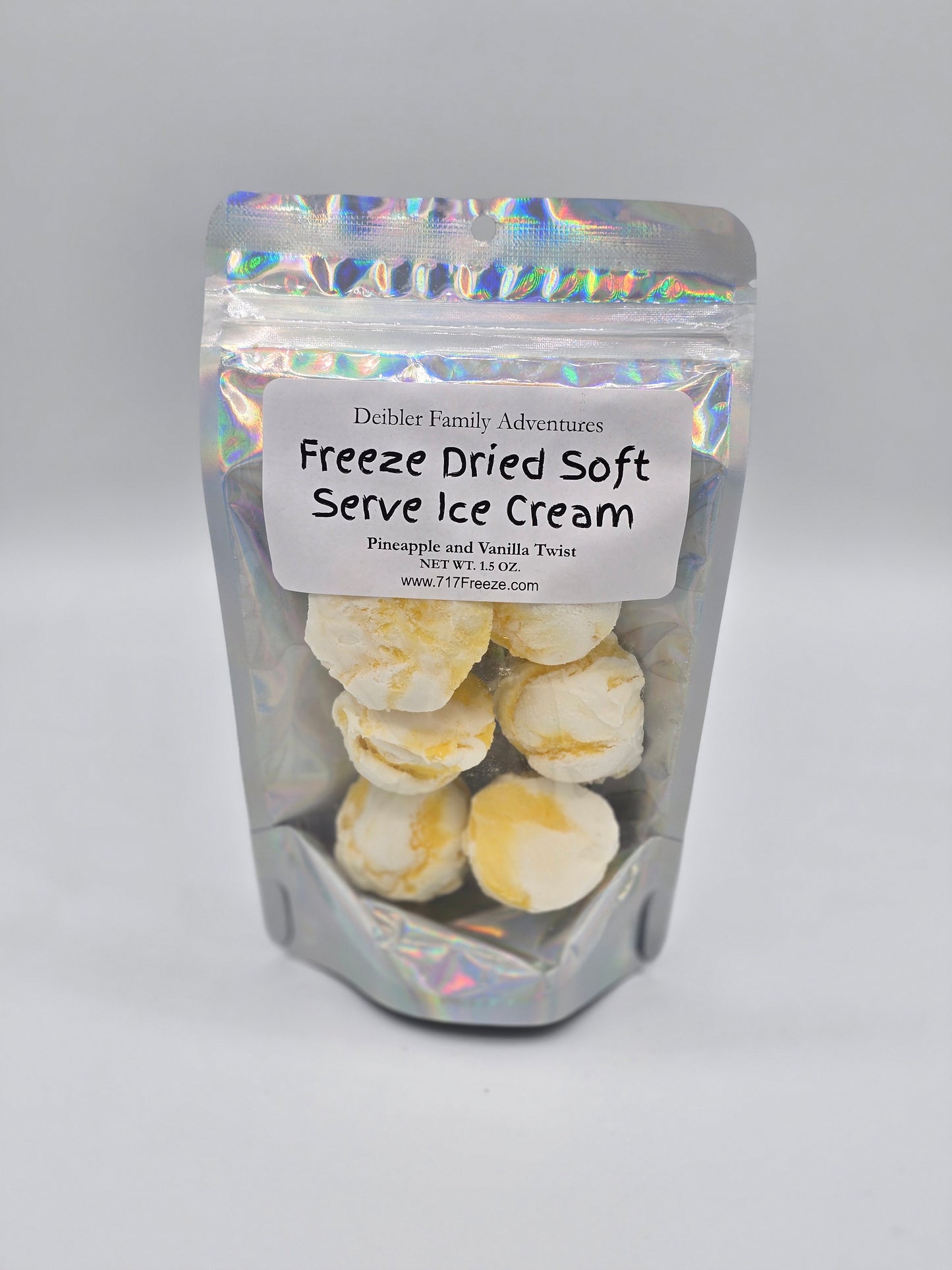 Freeze Dried soft serve ice cream