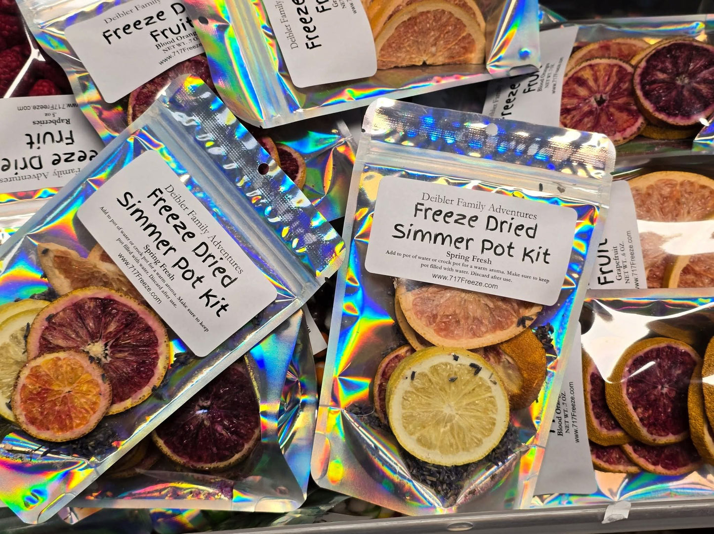 Freeze Dried Simmer Pot Kit- Spring Fresh